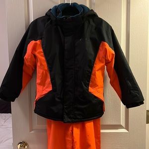 Ski coat and snow pants size 9/10